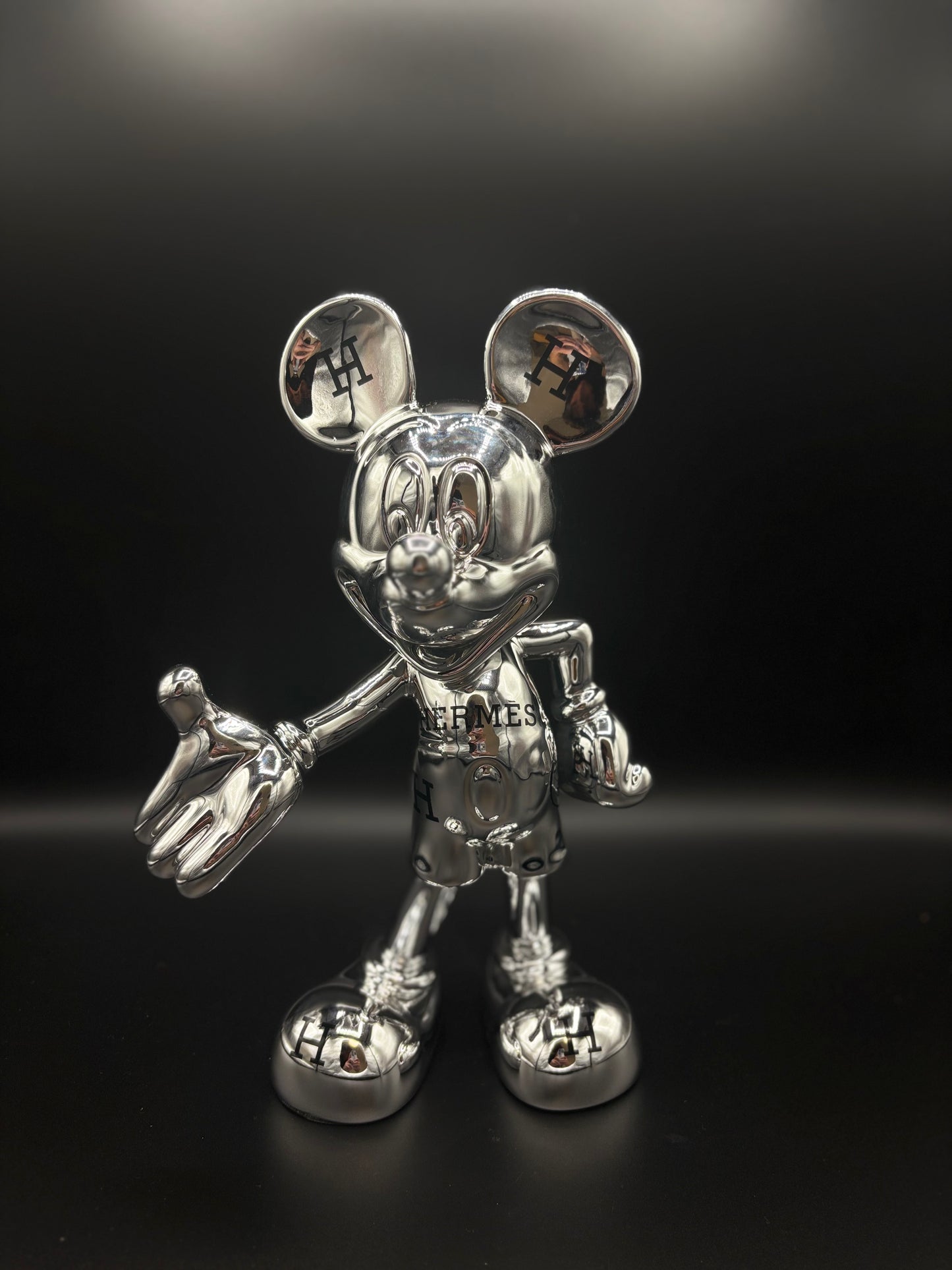 THE HERMES SILVER MICKEY
