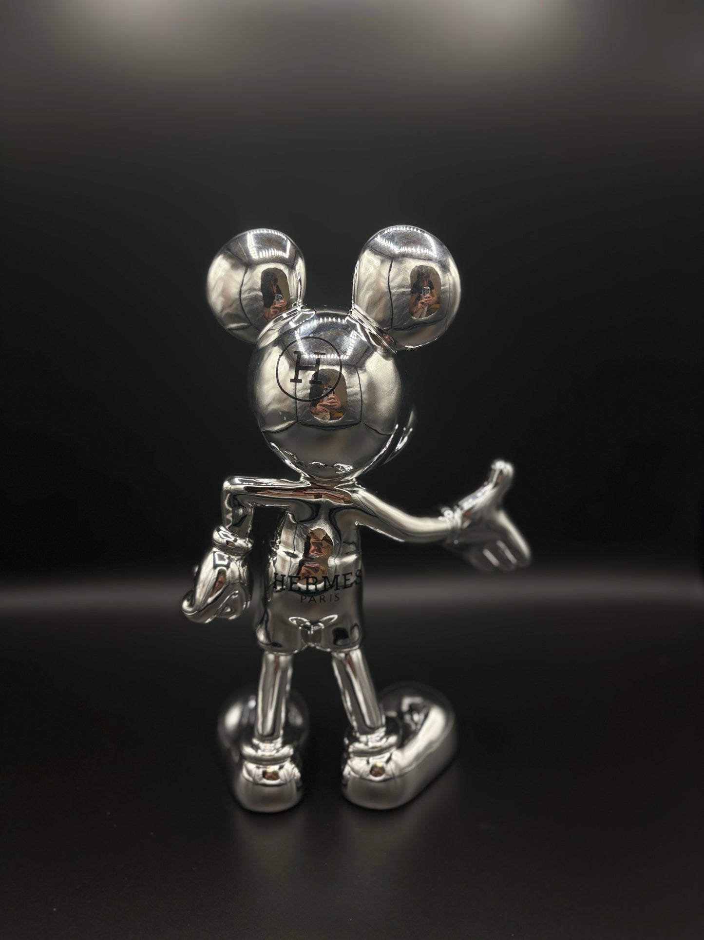 THE HERMES SILVER MICKEY