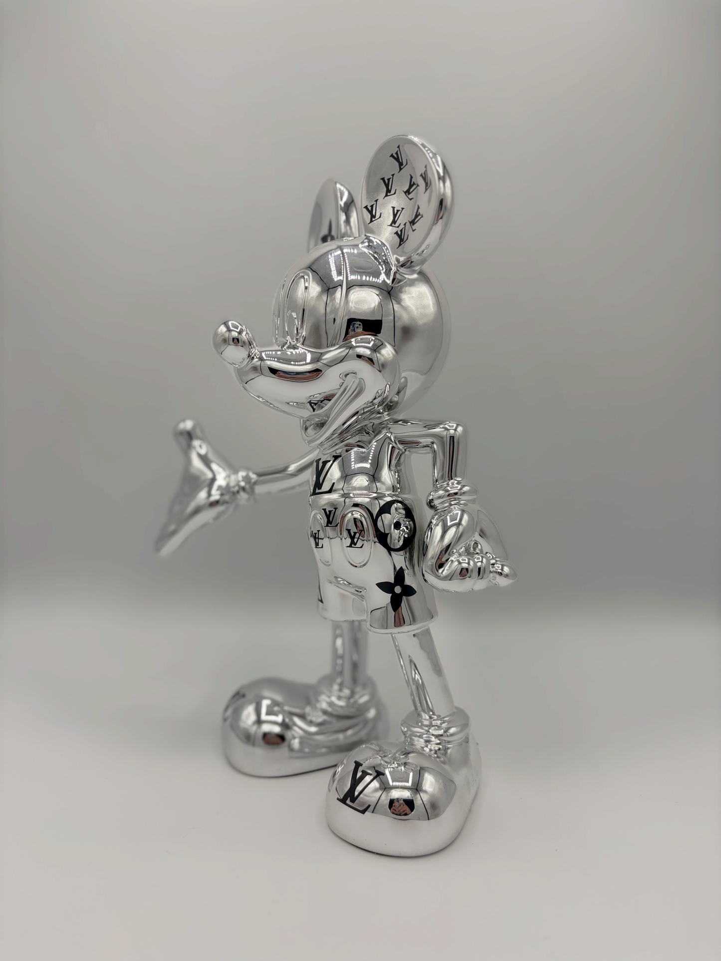 THE LOUIS VUITTON SILVER MICKEY
