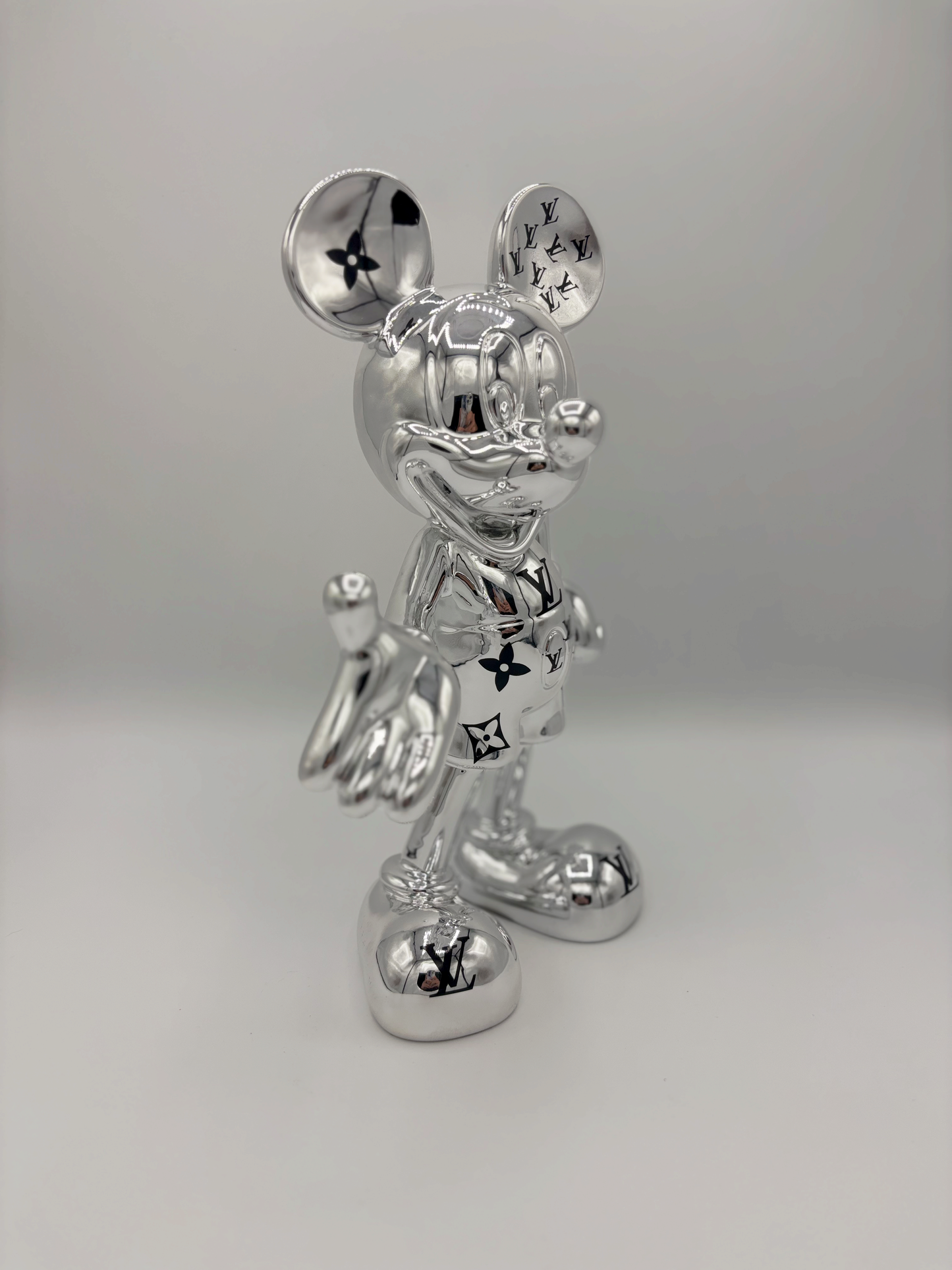 THE LOUIS VUITTON SILVER MICKEY