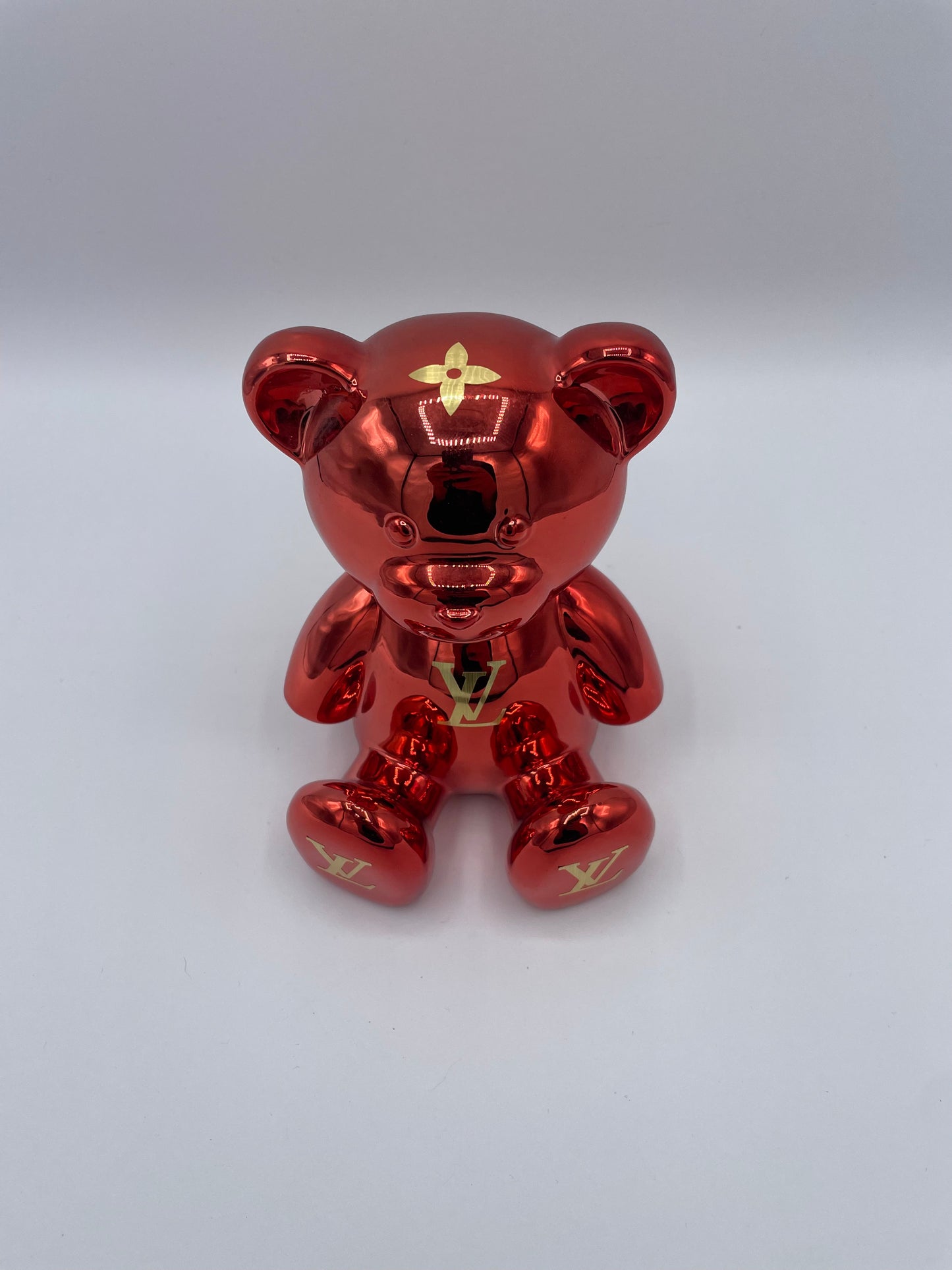 THE LOUIS VUITTON RED MINI BEAR