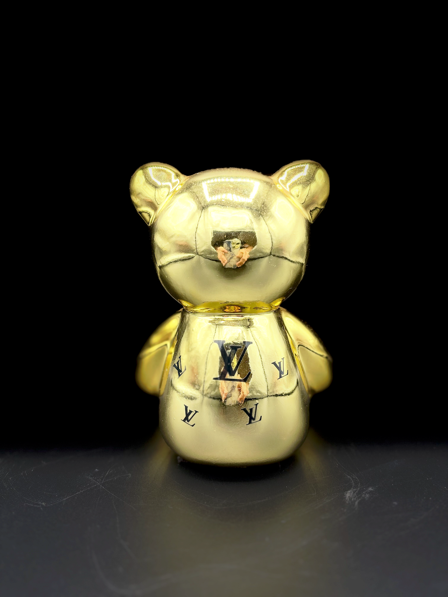 THE LOUIS VUITTON GOLD MINI BEAR