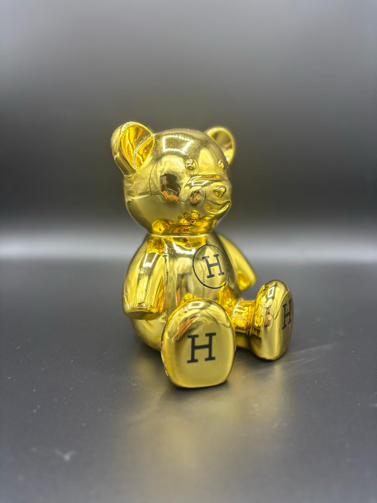 THE HERMES GOLD MINI BEAR