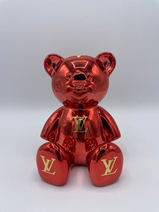 THE LOUIS VUITTON RED MINI BEAR
