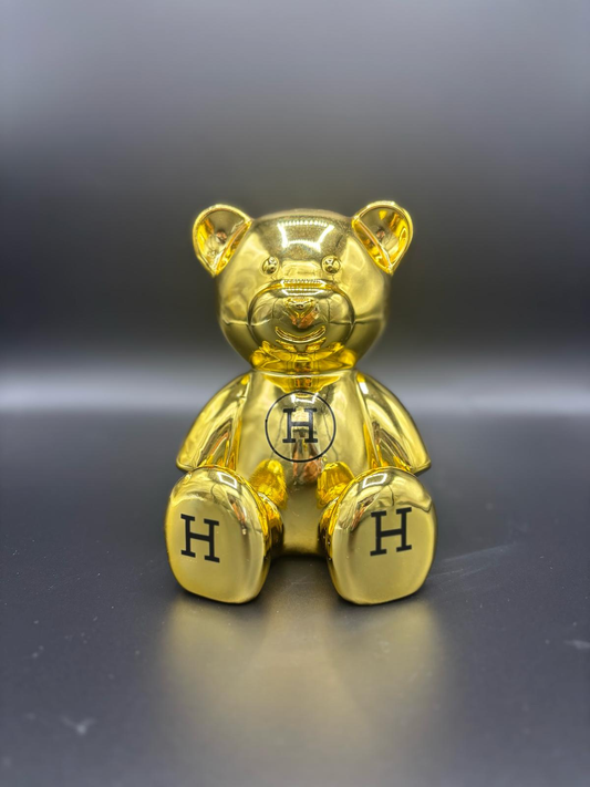 THE HERMES GOLD MINI BEAR