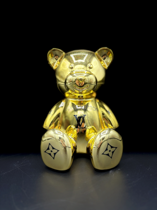 THE LOUIS VUITTON GOLD MINI BEAR